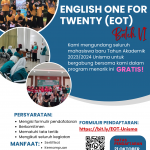Program English One for Twenty (EOT) Batch VI