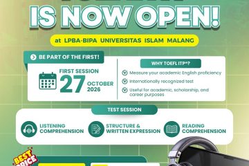 TOEFL ITP Oktober 2026