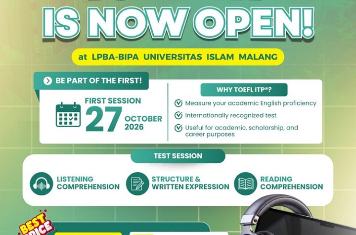 TOEFL ITP Oktober 2026
